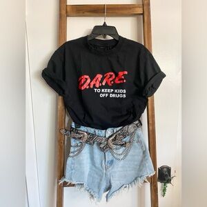 Black D.A.R.E. T-Shirt